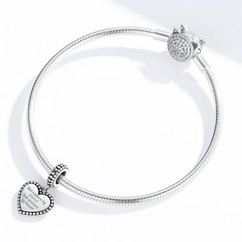 (kép) PANDORA típusú bestie függő charm - SCC1396 - Megtekintés 3