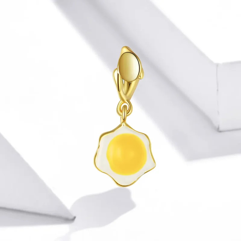 (kép) PANDORA típusú buggyantott tojás függő charm - BSC350 - Megtekintés 4