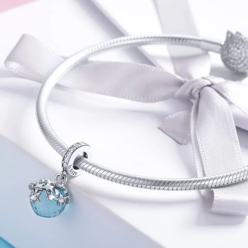 (kép) PANDORA típusú Csillagfény függő charm - BSC029 - Megtekintés 3