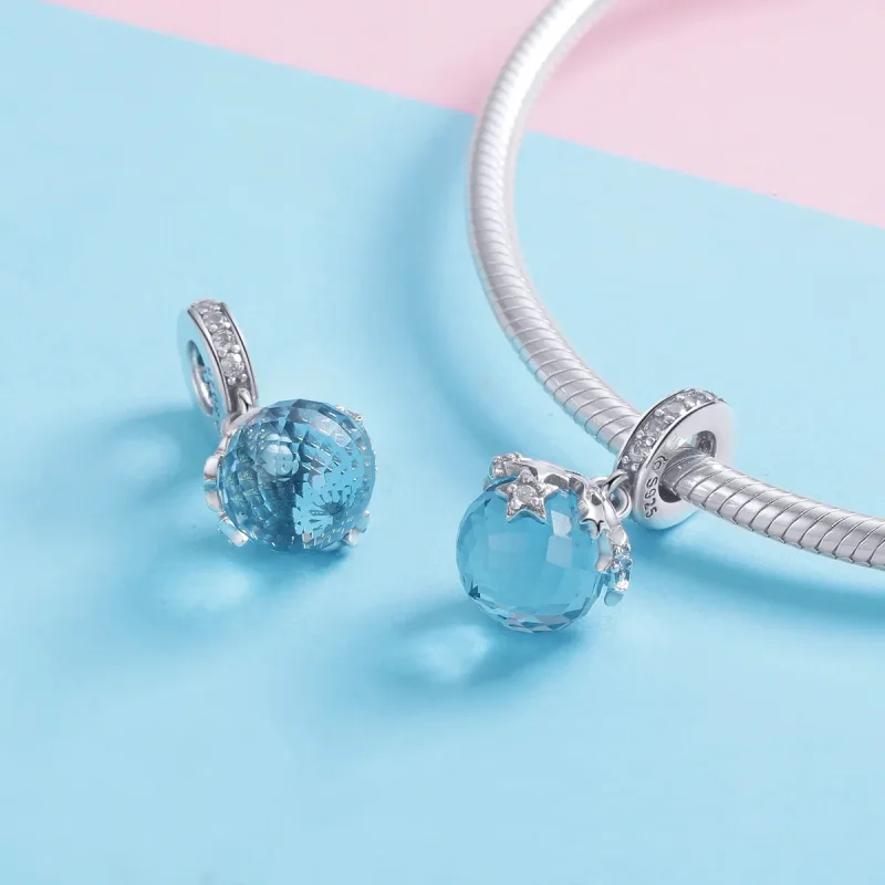 (kép) PANDORA típusú Csillagfény függő charm - BSC029 - Megtekintés 4