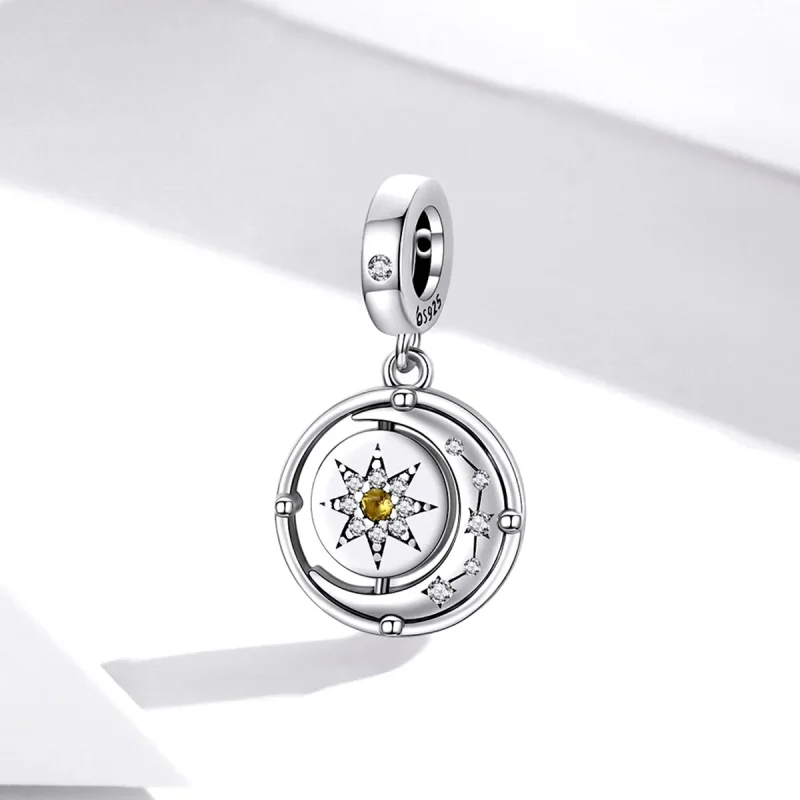 (kép) PANDORA típusú Csillagok és holdáramlás függő charm - BSC477 - Megtekintés 2