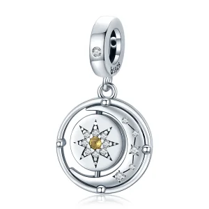 (kép) PANDORA típusú Csillagok és holdáramlás függő charm - BSC477