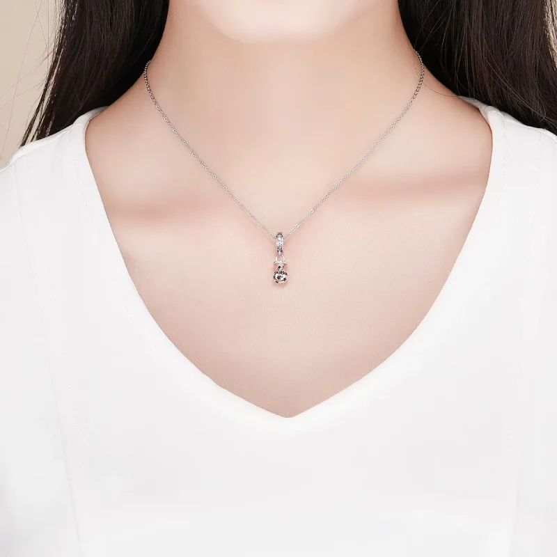 (kép) PANDORA típusú cucli függő charm - SCC891 - Megtekintés 5