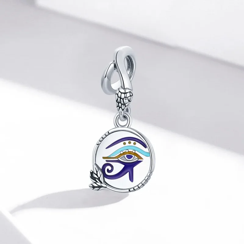 (kép) PANDORA típusú egyiptom - ikerszemek függő charm - SCC1857 - Megtekintés 2