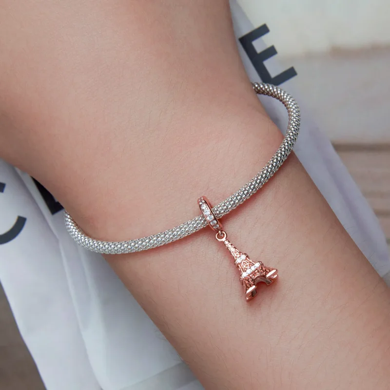 (kép) PANDORA típusú Eiffel-torony függő charm - BSC640 - Megtekintés 5