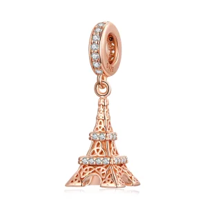 PANDORA típusú Eiffel-torony függő charm - BSC640 (kép) PANDORA típusú Eiffel-torony függő charm - BSC640