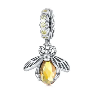 PANDORA típusú Finom méh függő charm - SCC2293 (kép) PANDORA típusú Finom méh függő charm - SCC2293