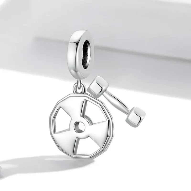 (kép) PANDORA típusú Fitnesz eszközök függő charm - SCC2053 - Megtekintés 2