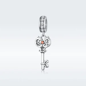 (kép) PANDORA típusú heartlock függő charm - BSC092