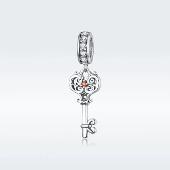 (kép) PANDORA típusú heartlock függő charm - BSC092