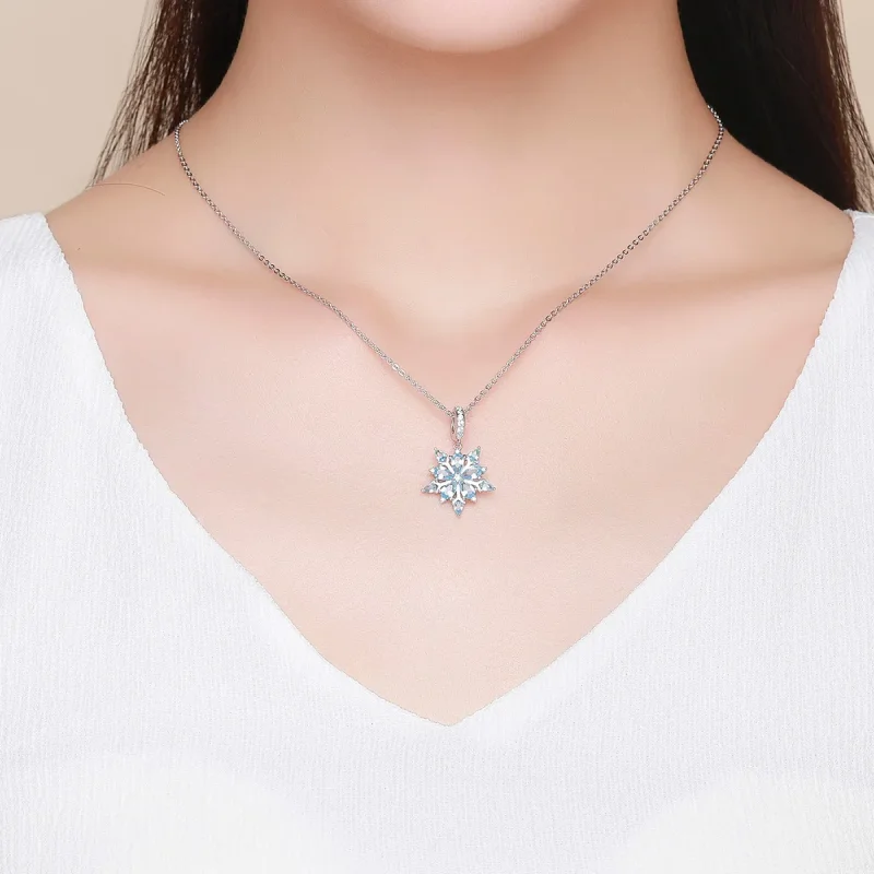 (kép) PANDORA típusú hópelyhek függő charm - SCC940 - Megtekintés 5