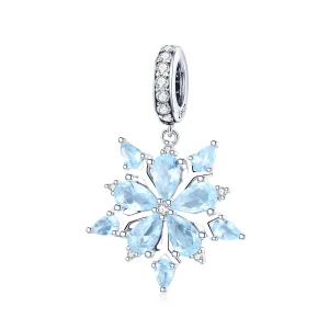 PANDORA típusú hópelyhek függő charm - SCC940 (kép) PANDORA típusú hópelyhek függő charm - SCC940