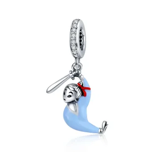 (kép) PANDORA típusú Hua Mulan függő charm - SCC1570
