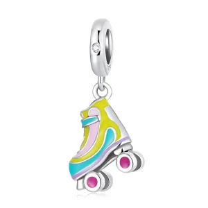 PANDORA típusú Jégkorcsolyák függő charm - SCC2213 (kép) PANDORA típusú Jégkorcsolyák függő charm - SCC2213