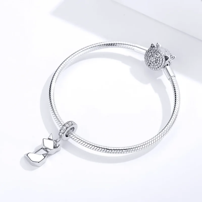 (kép) PANDORA típusú Kis róka függő charm - BSC108 - Megtekintés 3