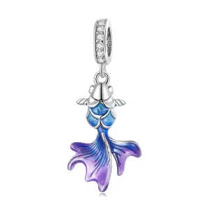 PANDORA típusú Koi ponty függő charm - BSC684 (kép) PANDORA típusú Koi ponty függő charm - BSC684