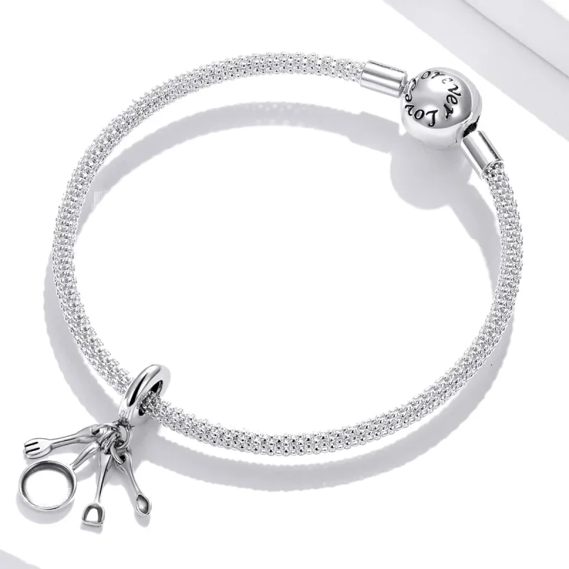 (kép) PANDORA típusú Konyhai szett függő charm - SCC1888 - Megtekintés 3