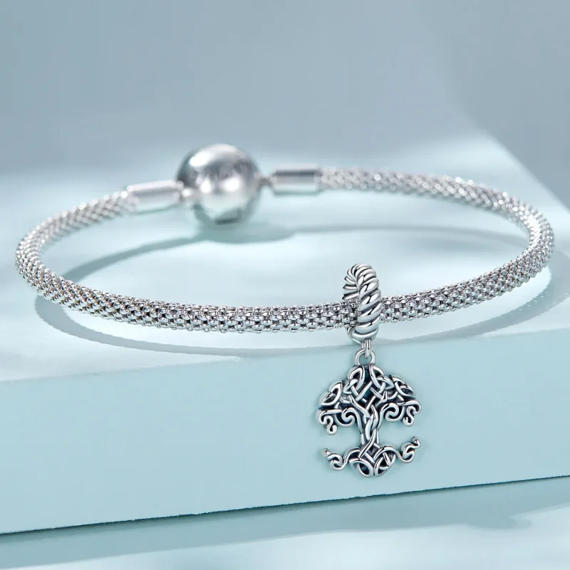 (kép) PANDORA típusú Életfa függő charm - SCC2360 - Megtekintés 3