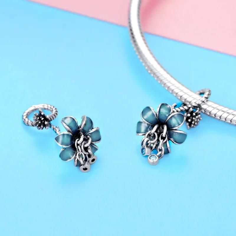 (kép) PANDORA típusú Álom orchidea függő charm - BSC034 - Megtekintés 3