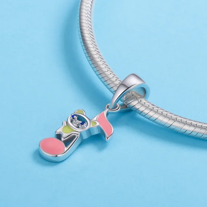 (kép) PANDORA típusú Medve dallam függő charm - BSC021 - Megtekintés 3