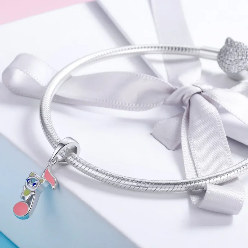 (kép) PANDORA típusú Medve dallam függő charm - BSC021 - Megtekintés 4