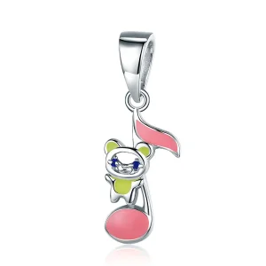 (kép) PANDORA típusú Medve dallam függő charm - BSC021