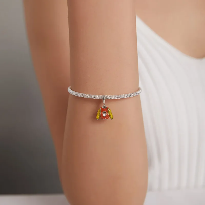 (kép) PANDORA típusú Meleg pulóver függő charm - BSC483 - Megtekintés 5