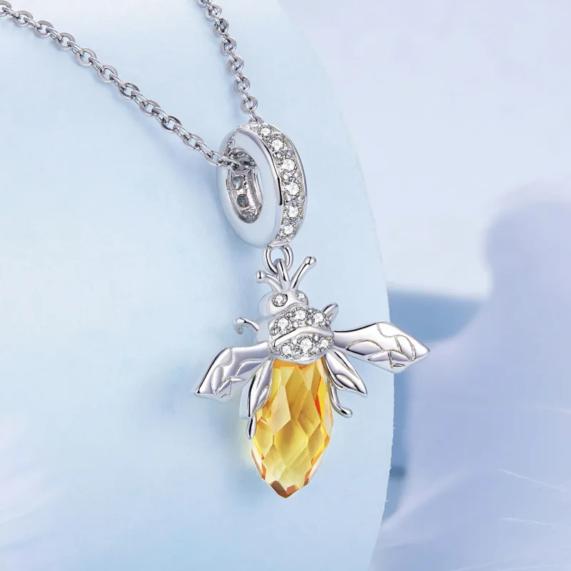 (kép) PANDORA típusú Méh függő charm - BSC710 - Megtekintés 2