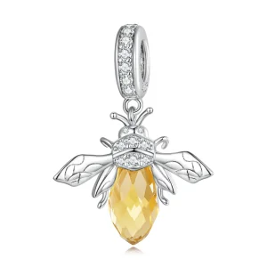 (kép) PANDORA típusú Méh függő charm - BSC710