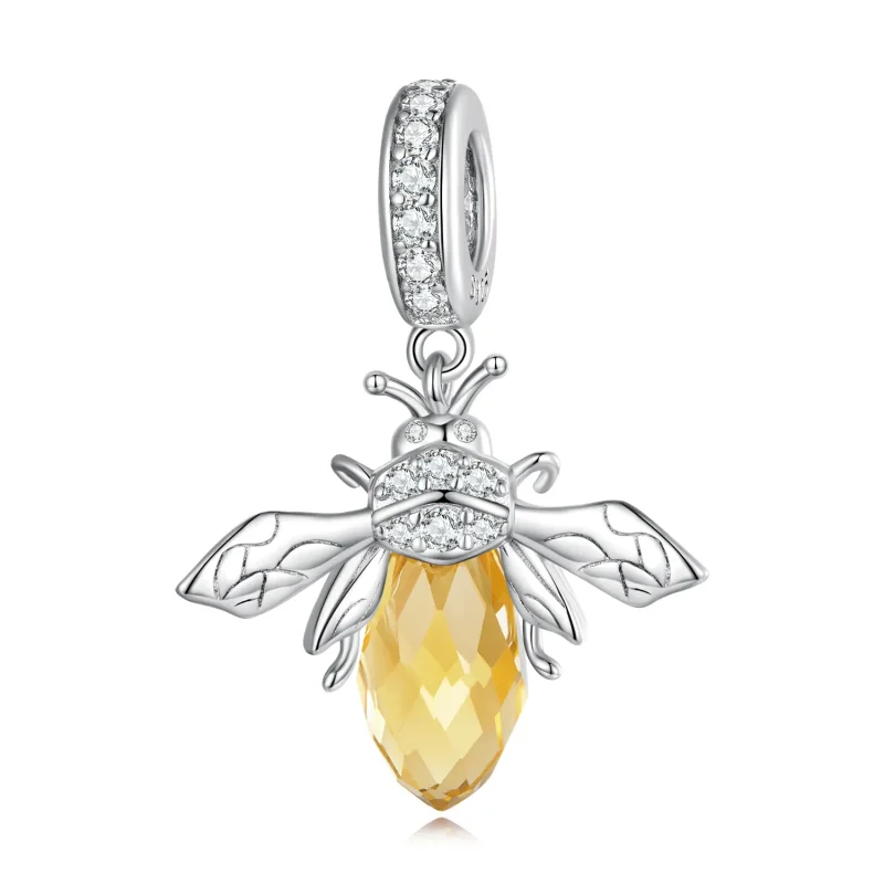 (kép) PANDORA típusú Méh függő charm - BSC710