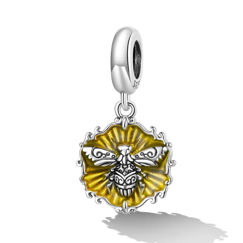 (kép) PANDORA típusú Méh függő charm - SCC2321 - Megtekintés 2