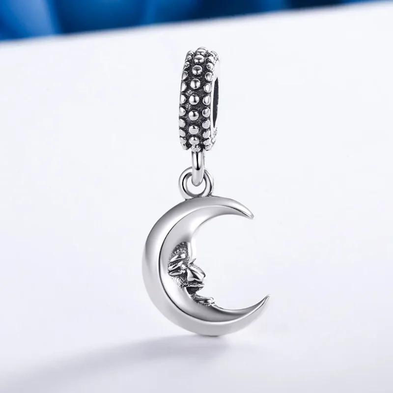 (kép) PANDORA típusú Moon úr függő charm - SCC149 - Megtekintés 3