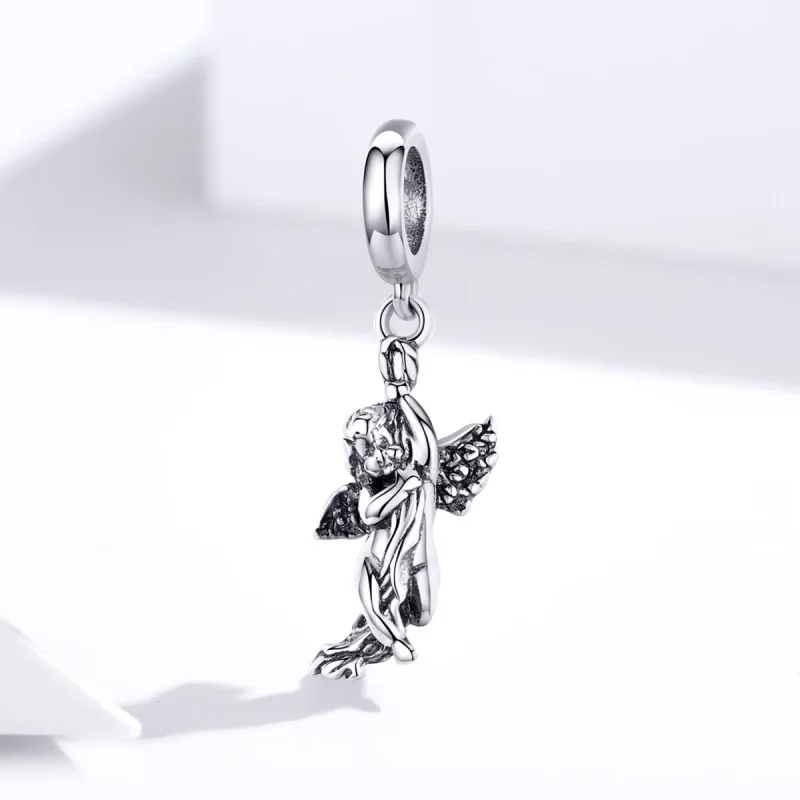 (kép) PANDORA típusú ámor függő charm - SCC1405 - Megtekintés 2