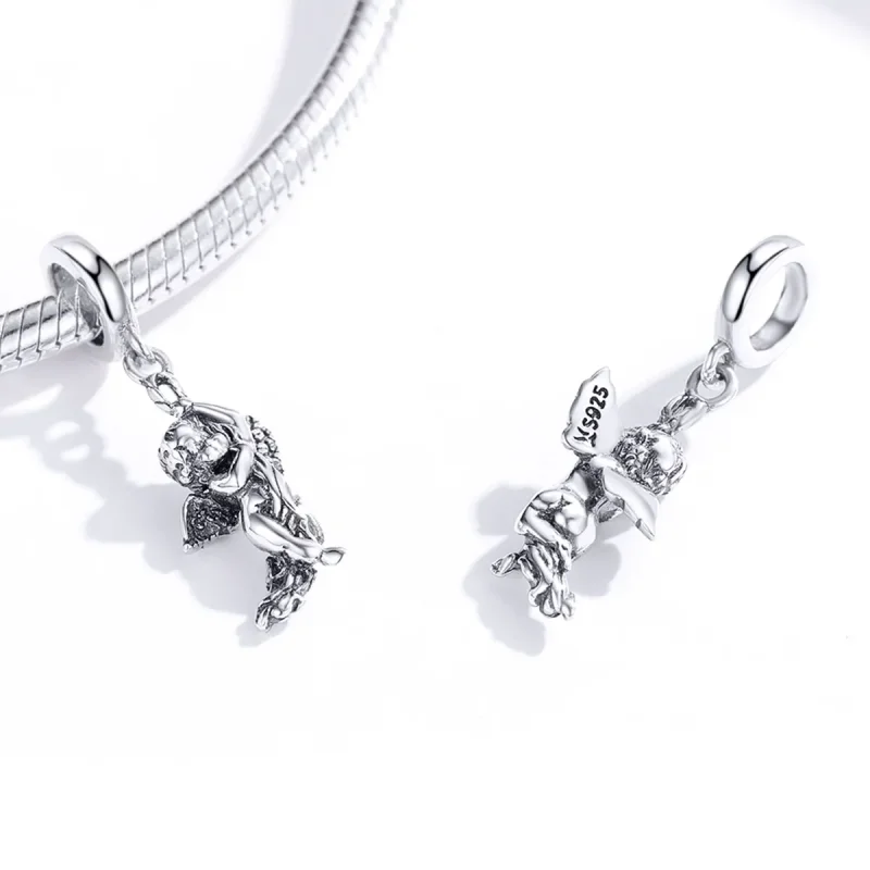 (kép) PANDORA típusú ámor függő charm - SCC1405 - Megtekintés 4