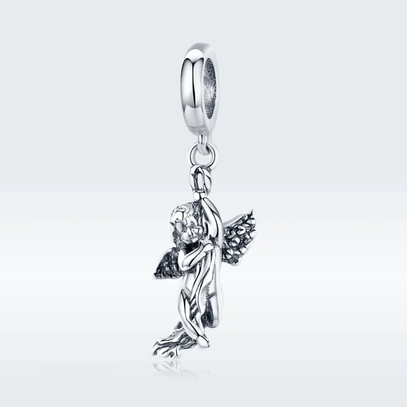(kép) PANDORA típusú ámor függő charm - SCC1405 - Megtekintés 5
