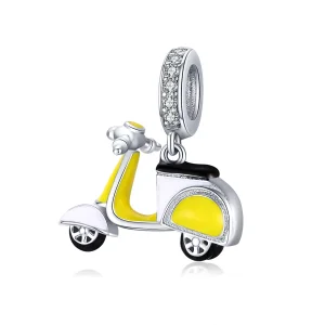 (kép) PANDORA típusú motorbicikli függő charm - BSC136