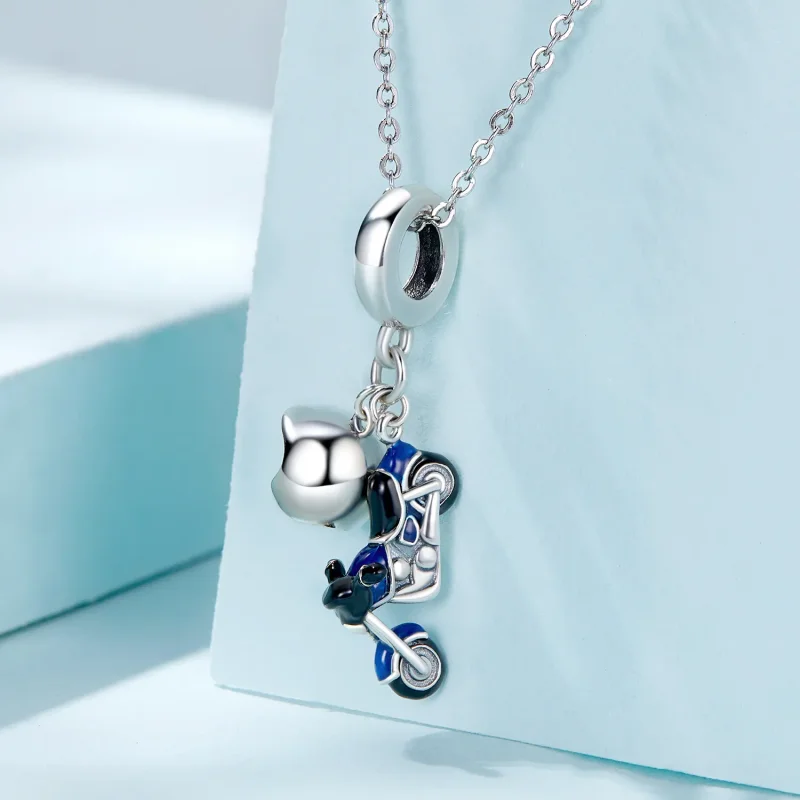 (kép) PANDORA típusú Motorkerékpár függő charm - SCC2364 - Megtekintés 2