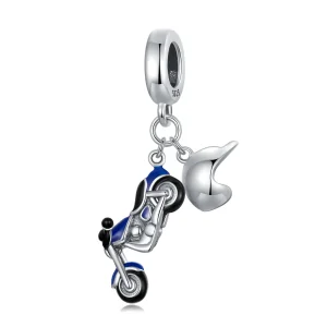 (kép) PANDORA típusú Motorkerékpár függő charm - SCC2364