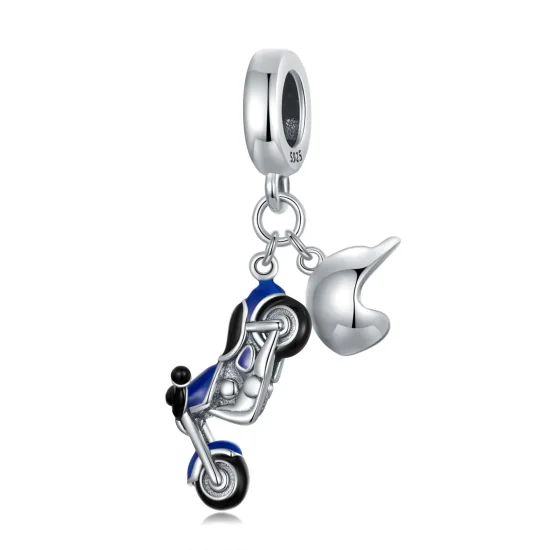 (kép) PANDORA típusú Motorkerékpár függő charm - SCC2364