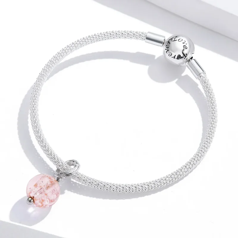 (kép) PANDORA típusú murano függő charm - SCC1496 - Megtekintés 2
