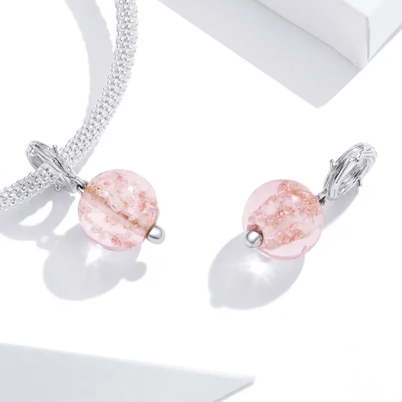 (kép) PANDORA típusú murano függő charm - SCC1496 - Megtekintés 4