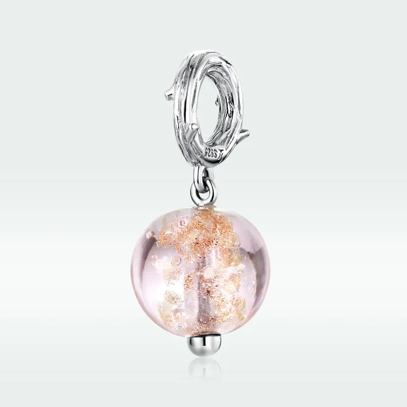 (kép) PANDORA típusú murano függő charm - SCC1496 - Megtekintés 5