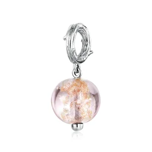 (kép) PANDORA típusú murano függő charm - SCC1496