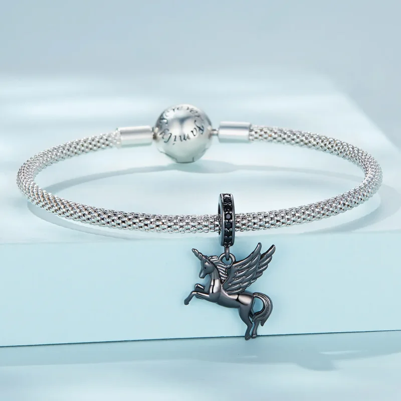 (kép) PANDORA típusú Pegazus függő charm - SCC2389 - Megtekintés 3