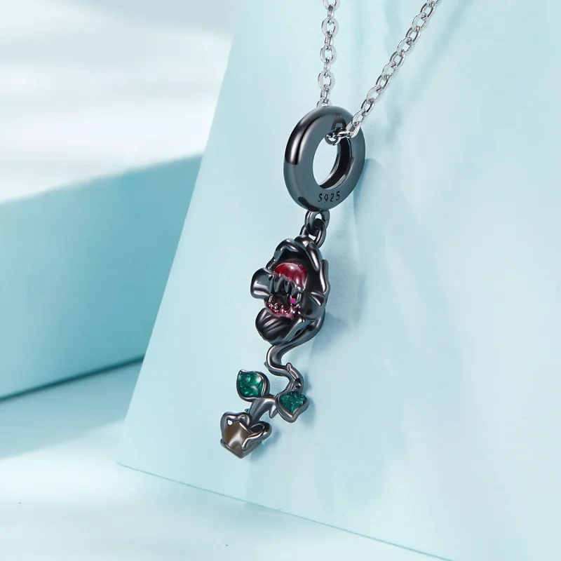 (kép) PANDORA típusú Piranha függő charm - SCC2385 - Megtekintés 2