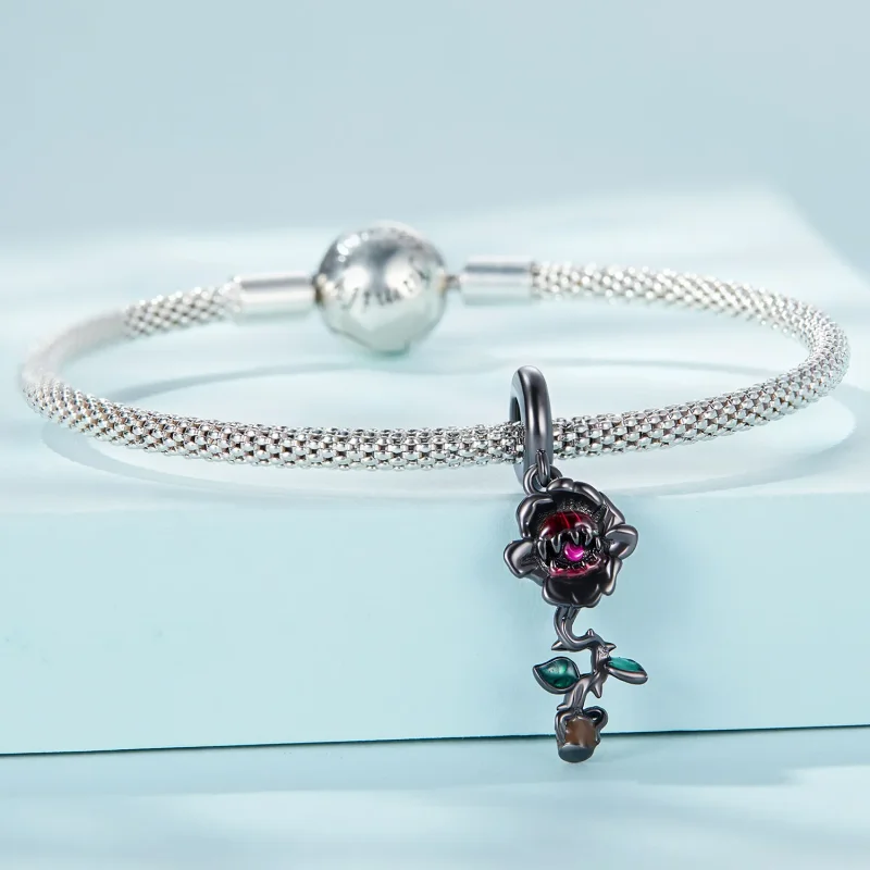 (kép) PANDORA típusú Piranha függő charm - SCC2385 - Megtekintés 3