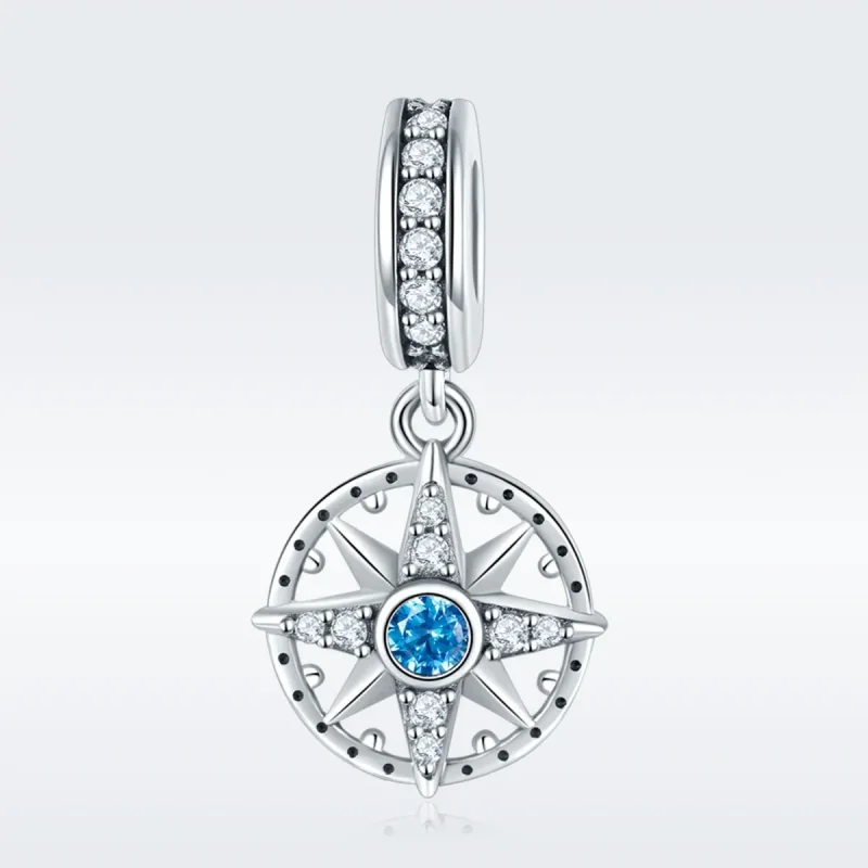 (kép) PANDORA típusú polaris csillag függő charm - SCC847 - Megtekintés 3