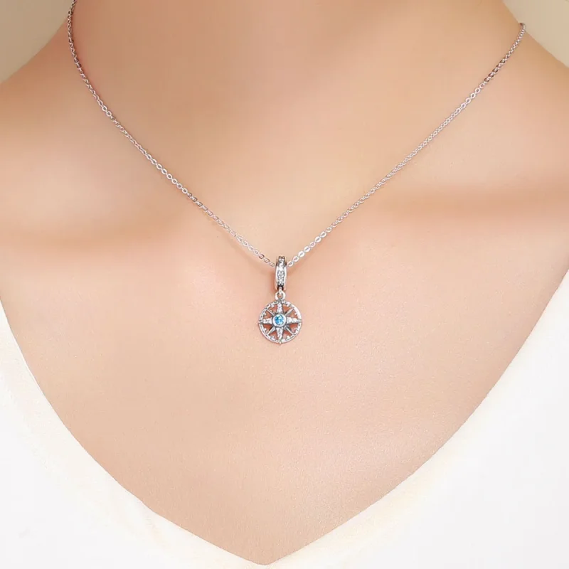(kép) PANDORA típusú polaris csillag függő charm - SCC847 - Megtekintés 5