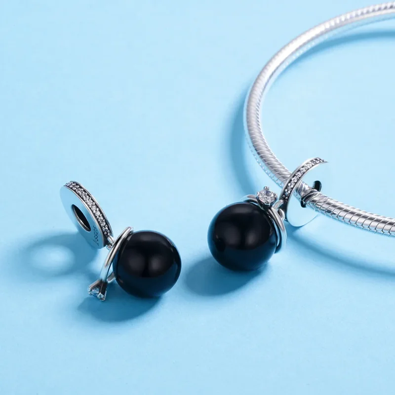 (kép) PANDORA típusú presztízs függő charm - SCC572 - Megtekintés 5