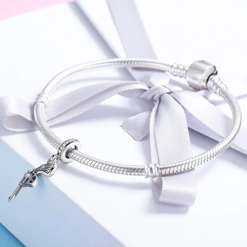 (kép) PANDORA típusú revolver függő charm - SCC508 - Megtekintés 4